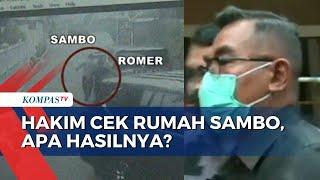 Hakim Tegaskan Cek TKP Rumah Ferdy Sambo Bukan Pembuktian di Tempat