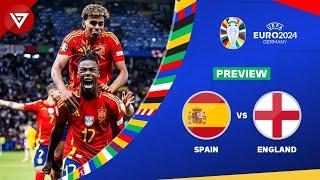  SPAIN vs ENGLAND - Final UEFA EURO 2024 Preview Predictions Lineup Head to Head