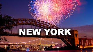 New York City Astoria Park Fireworks 2024