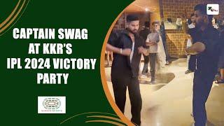 IPL 2024 Shreyas Iyer dances to SRK’s lungi dance