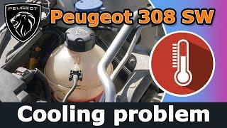 Problems with the Peugeot 308 T9 coolant