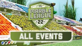 Marble League 2022 ALL EVENTS  Jelles Marble Runs