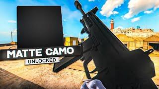 How to UNLOCK the MATTE BLACK Camo in WARZONE 3..  NEW CAMO