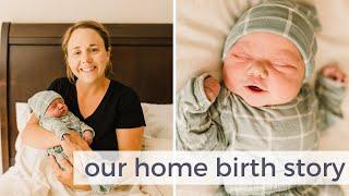Meet Our New Baby  Unassisted Home Birth Story