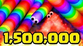 SLITHER.IO 1500000 WORLD RECORD SPECIAL Slither.io Team Gameplay