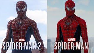 Spider-Man 2 PS5 VS PC MODS - Raimi Suit Comparison