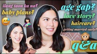 MY FIRST Q&A Get to know ME more Baby Plans Age Gap Married Life etc  • Joselle Alandy