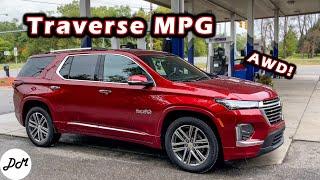 2023 Chevrolet Traverse – MPG Test  Real-world Highway Fuel Economy and Range