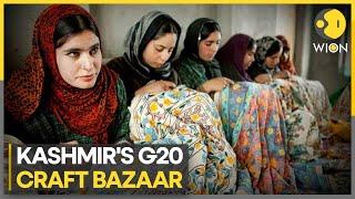 G20s Craft Bazaar Showcasing the talent and promoting Kashmiri craft  WION