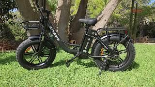 ENGWE L20 Review Step-Through 20 Fat Wheel Cargo eBike