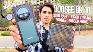 Doogee DK10 Thinnest Rugged Smartphone with 120W charging and Samsung Lens