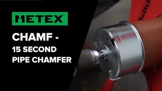 Chamf - PVC Drain & Soil Pipe Chamfer Tool