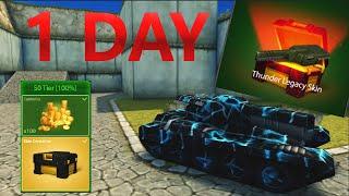 1000 STARS IN 1 DAY Road to Skin Container  Tanki-Online