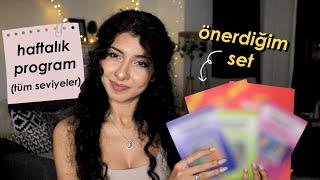 EVDE GÜNDE 1 SAATTE İNGİLİZCE ÖĞREN ️  Nereden Başlanır? Haftalık Program