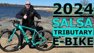 My 2024 Salsa Tributary eBike. Pedal assisted bikepacking & touring? Lets Go