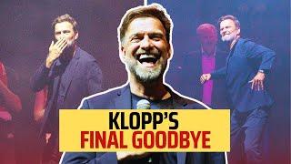 Jurgen Klopps FINAL speech to Liverpool fans & sings his song