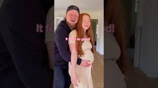 Wait for her reaction  @RegalNoise #hannahandregal #couple #pregnant #relationship #funny