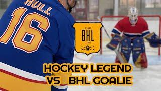 Hockey Legend VS Beer League Goalie