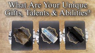 ‍️ What Are Your Unique Gifts Talents & Abilities?  Pick A Card Tarot Reading