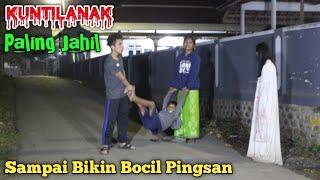 Prank Kuntilanak Paling Jahil  Kagetin Orang Sampai Bikin Bocil Pingsan  Prank Terlaknat.