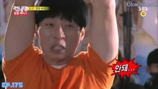 ENG SUB Running Man Yoo Jae Suk Loses His Shorts Funny Moment