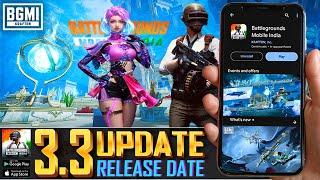 BGMI 3.3 UPDATE  Release Date Free UC ID Scam Top Features & More - NATURAL YT