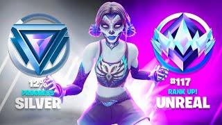 Silver to Unreal Speedrun Fortnite Ranked