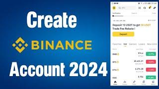 How to create Binance account  How to make Binance account