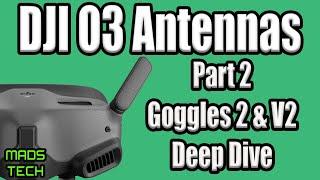 DJI O3 FPV Goggle 2 & V2 Antennas - You Need To Know This