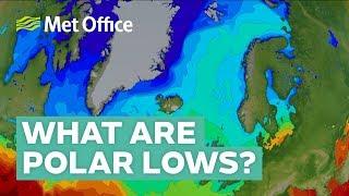 What are polar lows?