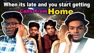 When its late and you start getting calls from HOME  Bangla Funny Video  Samtube BD  Remake