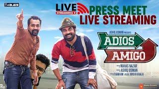 Adios Amigo Press Meet - Asif Ali Suraj Venjaramoodu Soubin Shahir Shine Tom Chacko Live