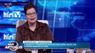 Napi aktuális - Soós Eszter Petronella 2024-06-12 - HÍR TV