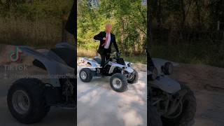 Trump vs Biden Banshee Cold Start  Yamaha Banshee vs Biden