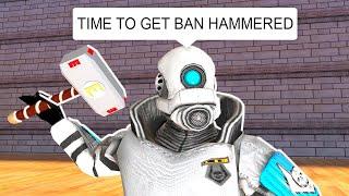 GMOD DarkRP But.. I Decided To Use A Ban Hammer On KIDS - Admin Abuse Funny Moments