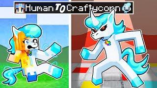 From HUMAN to CRAFTYCORN in Minecraft?