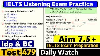 IELTS Listening Practice Test 2024 with Answers Real Exam - 479 