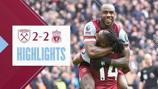 West Ham 2-2 Liverpool  Antonio Equaliser Secures Hammers Draw  Highlights