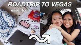 ROADTRIP TO VEGAS My Roadtrip Essentials + Vlog  Nicole Laeno