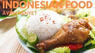 Indonesian Food Ayam Penyet-Food Videos