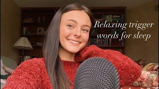 ASMR  Repeating YOUR Trigger Words with Hand Movements ️