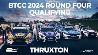 2024 BTCC  R4 - Qualifying  Thruxton  ITV Sport