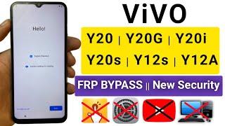 Vivo Y20 Frp Bypass Android 11  Vivo Y20Y20GY20iY20sY20A Google Account Unlock  New Method