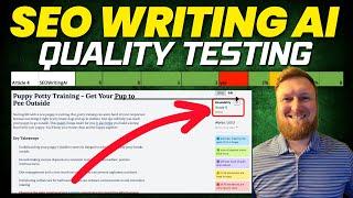 SEO Writing AI Quality Testing Can you rank this content?