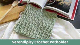 Easy Diagonal Spike Crochet Potholder - Potholders Galore Crochet-Along 2023