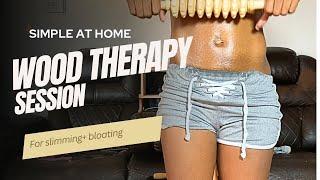 Wood therapy course Wood therapy massage on abdomen for slimming + bloating  maderoterapia