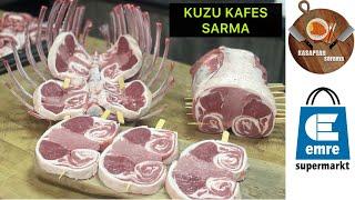 KUZU KAFESTEN NASIL SARMA HAZIRLANIR? How to make stuffed lamb chops