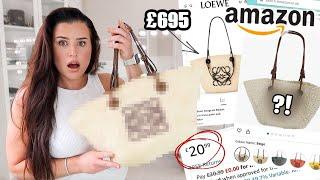 I Bought The VIRAL DUPE Designer Basket Bag on AMAZON  This Is What Arrived...