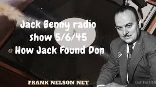 Jack Benny radio show 5645 How Jack Found Don - Frank Nelson