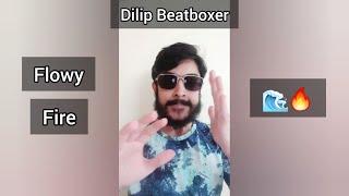 1 MINUTE INSANE BEATBOX Flowy Fire  - Dilip Beatboxer